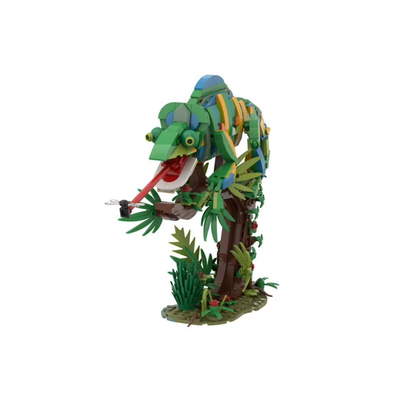 (Gobricks version) 544pcs MOC chameleon - Image 4