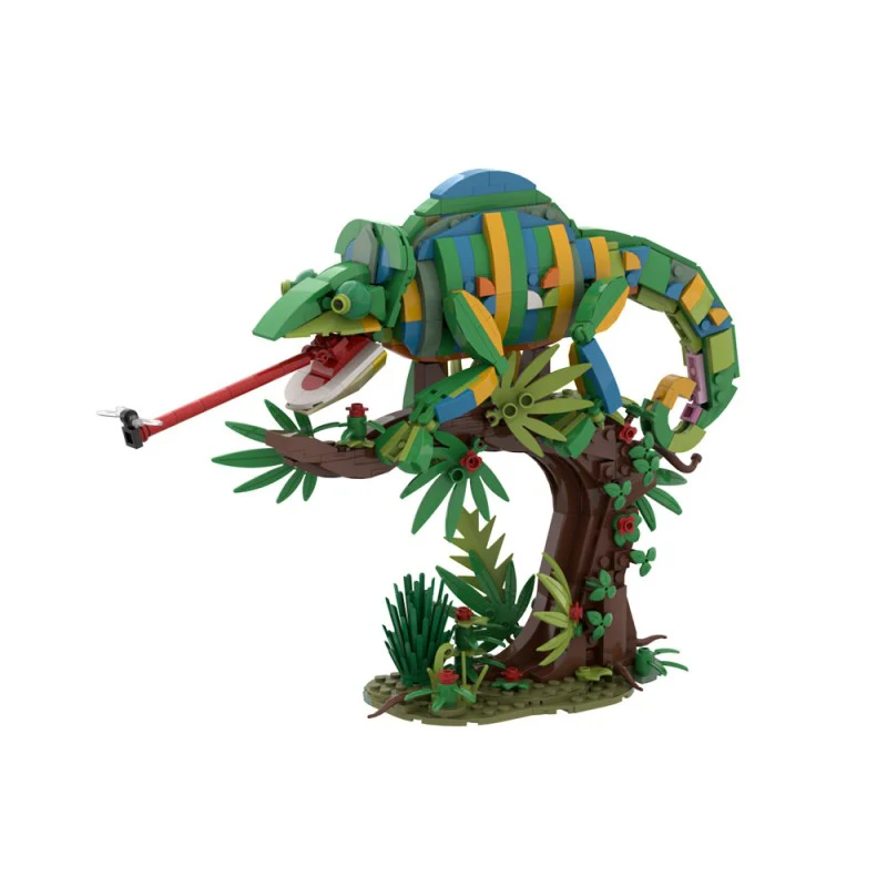 (Gobricks version) 544pcs MOC chameleon - Image 5