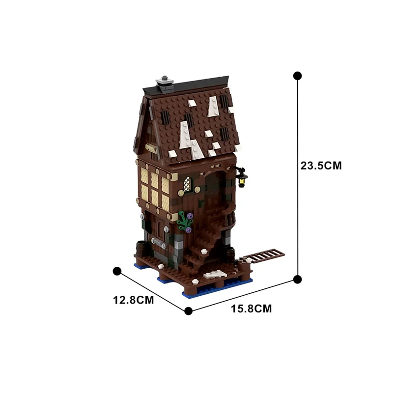 (Gobricks version) 545PCS MOC-146421 House of Bard (Lake town / Esgaroth) - Image 4