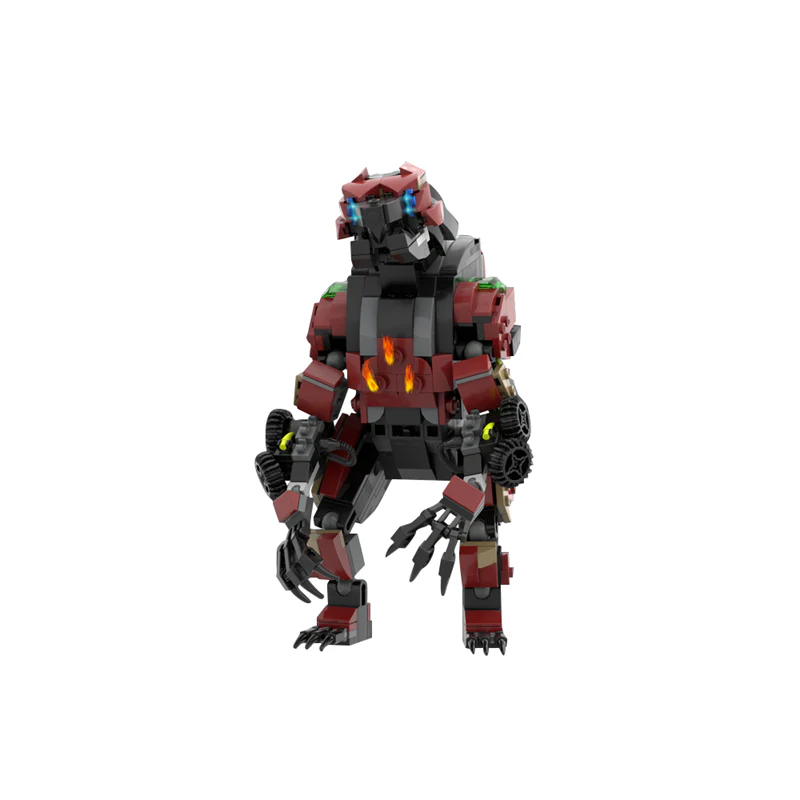 (Gobricks version) 548pcs MOC-184219 Fireclaw (Horizon) - Image 2