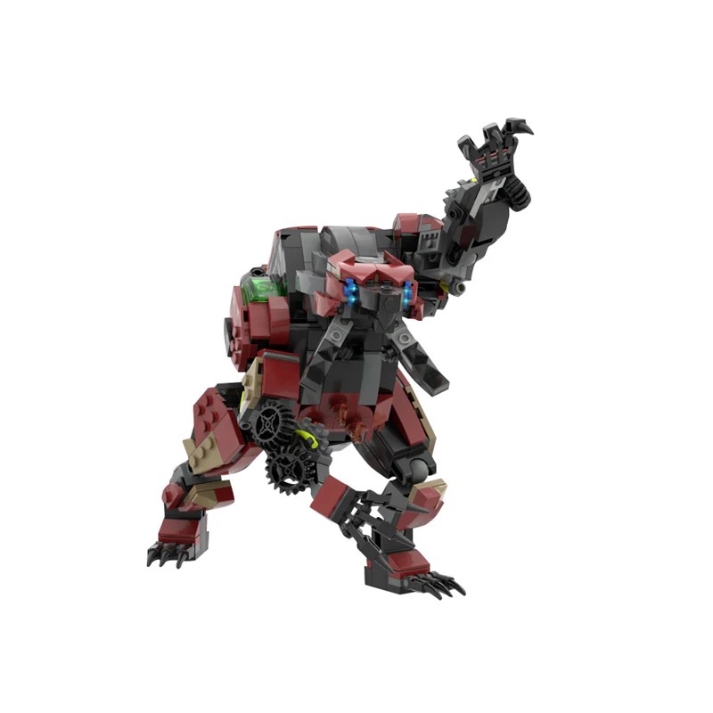 (Gobricks version) 548pcs MOC-184219 Fireclaw (Horizon) - Image 4
