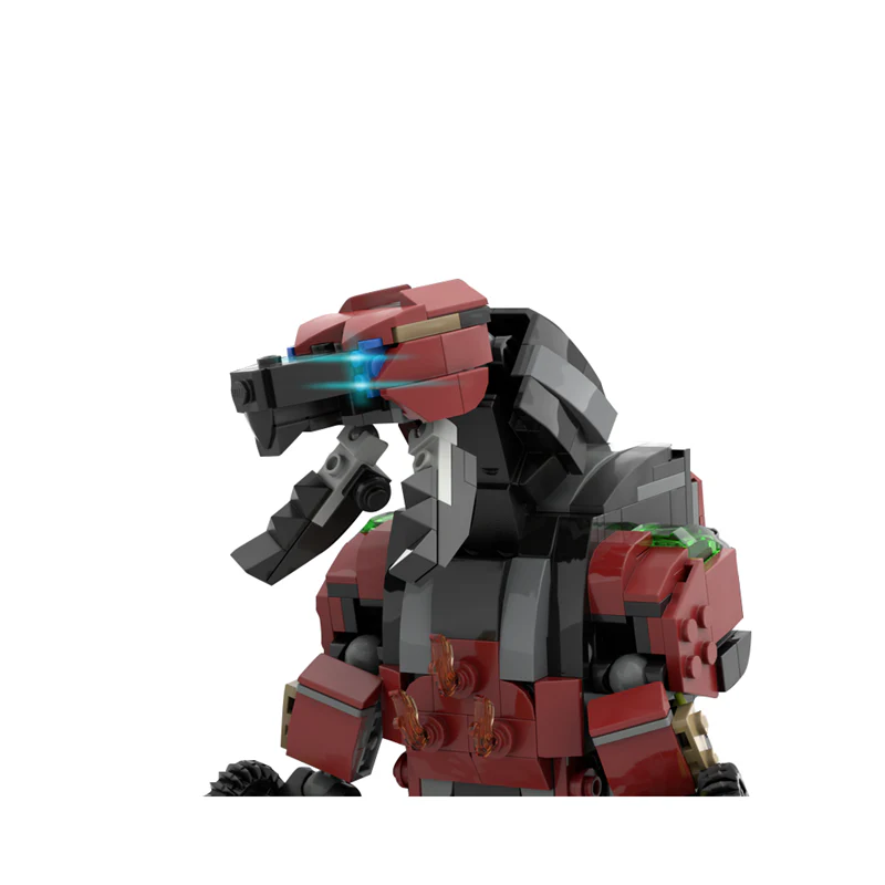 (Gobricks version) 548pcs MOC-184219 Fireclaw (Horizon) - Image 5