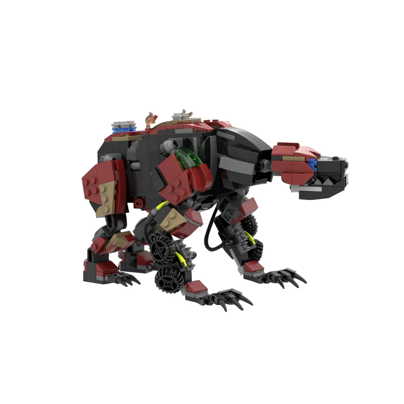 (Gobricks version) 548pcs MOC-184219 Fireclaw (Horizon) - Image 6