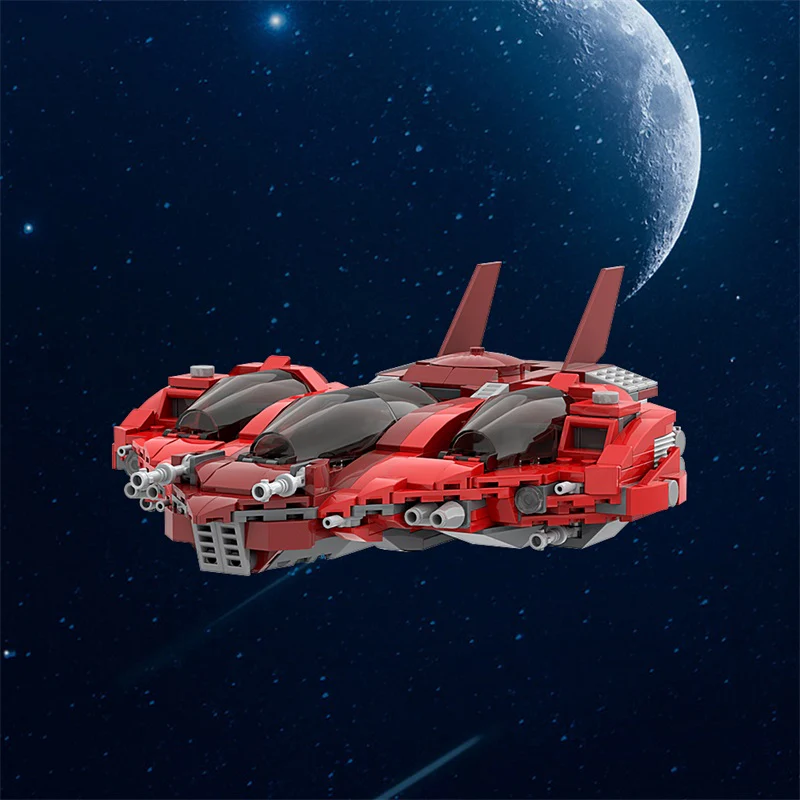 (Gobricks version) 575PCS MOC-146932 Pata'Herz-class exploration craft - Image 2