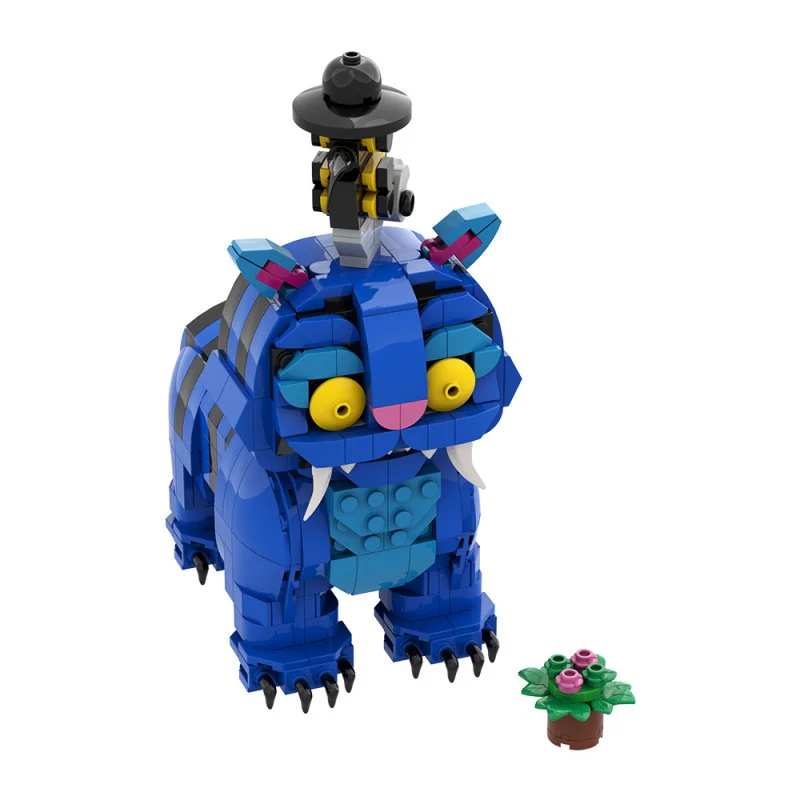 (Gobricks version) 588pcs MOC Witch Hunters-Lion Crow - Image 2