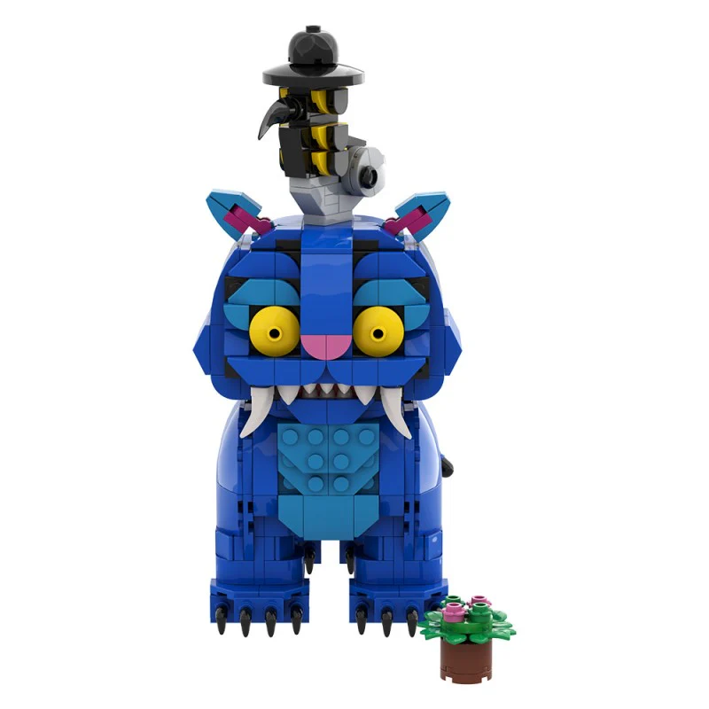 (Gobricks version) 588pcs MOC Witch Hunters-Lion Crow - Image 3