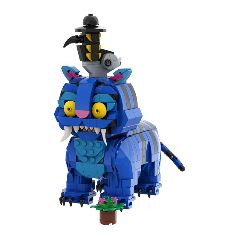 (Gobricks version) 588pcs MOC Witch Hunters-Lion Crow - Image 4