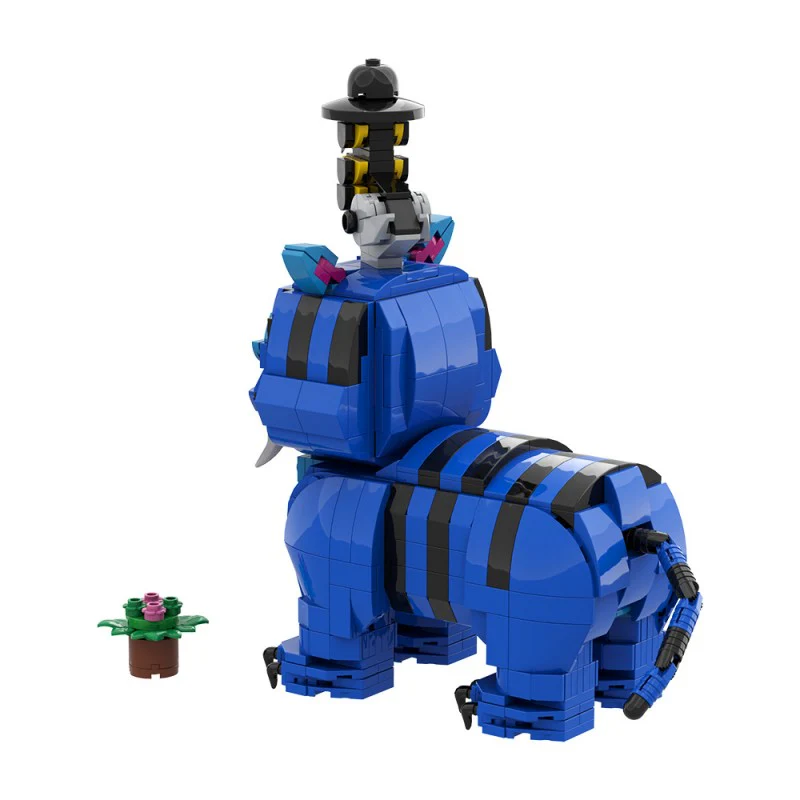(Gobricks version) 588pcs MOC Witch Hunters-Lion Crow - Image 5