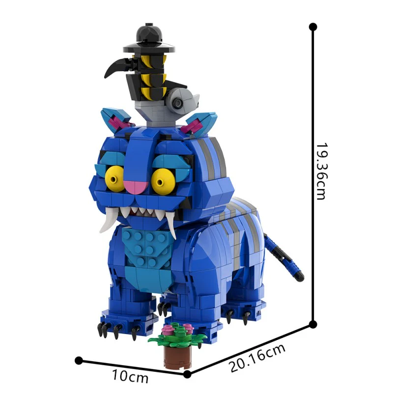 (Gobricks version) 588pcs MOC Witch Hunters-Lion Crow - Image 6