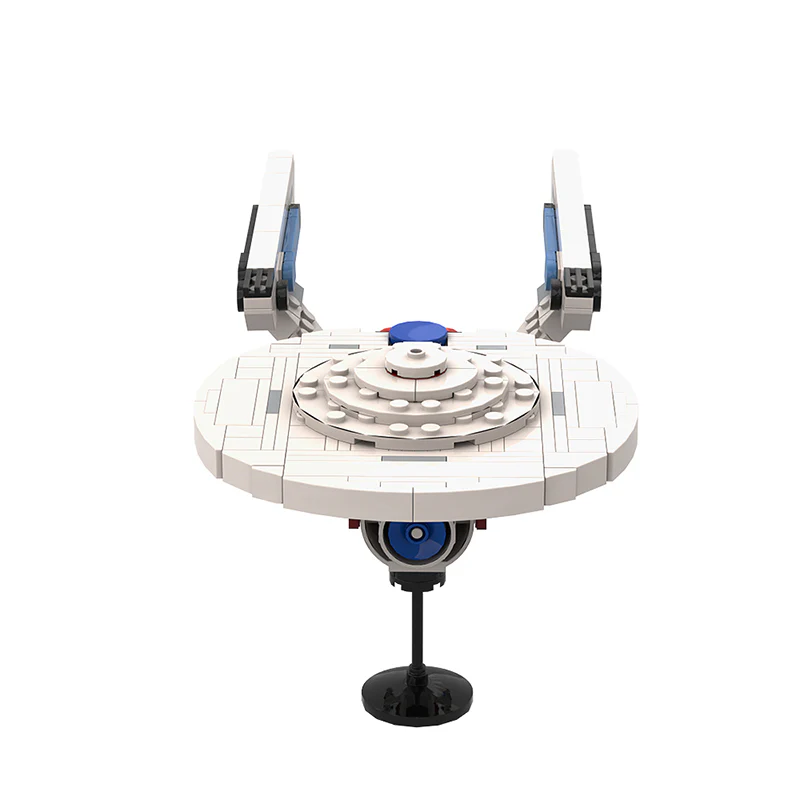 (Gobricks version) 592PCS MOC-105147 Star Trek Enterprise 1701-A - Image 5