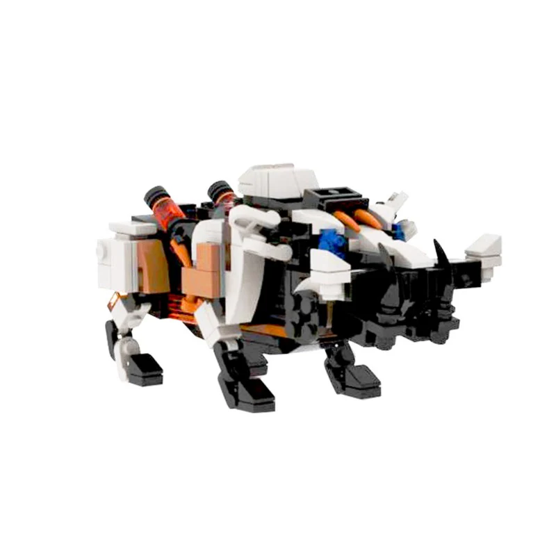 (Gobricks version) 594 pcs MOC-156073 Fire and Acid Bristlebacks from Horizon Forbidden West - Image 3