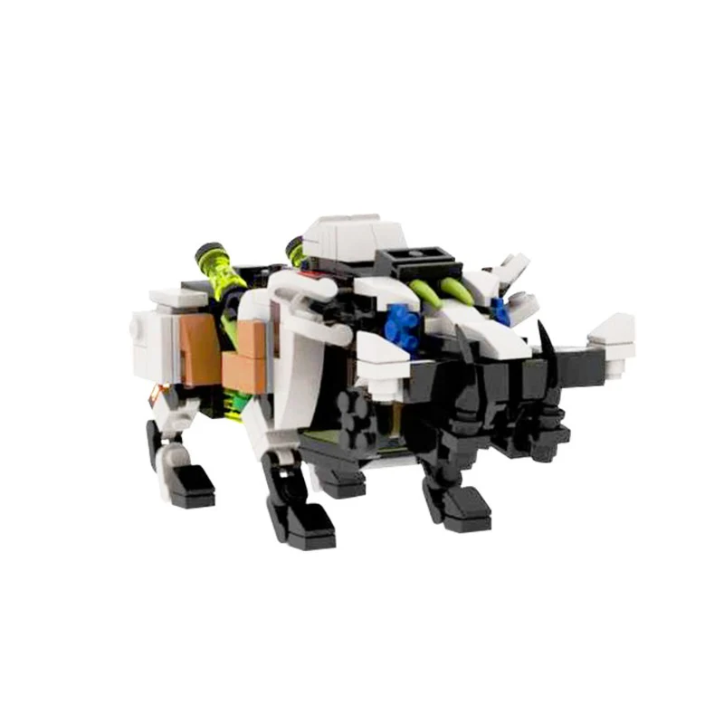 (Gobricks version) 594 pcs MOC-156073 Fire and Acid Bristlebacks from Horizon Forbidden West - Image 5