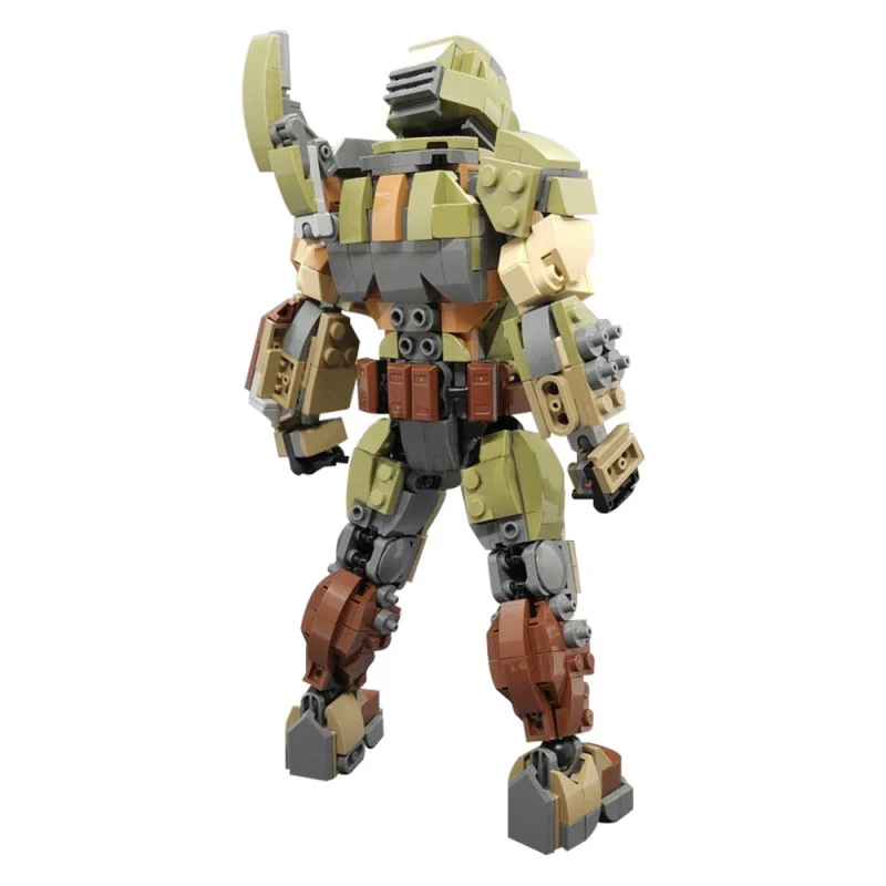 (Gobricks version) 609pcs MOC-211688 The Doom Slayer - Image 3