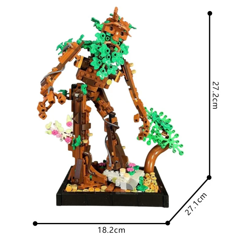 (Gobricks version) 621pcs MOC-219648 Treebeard - LOTR - Image 6