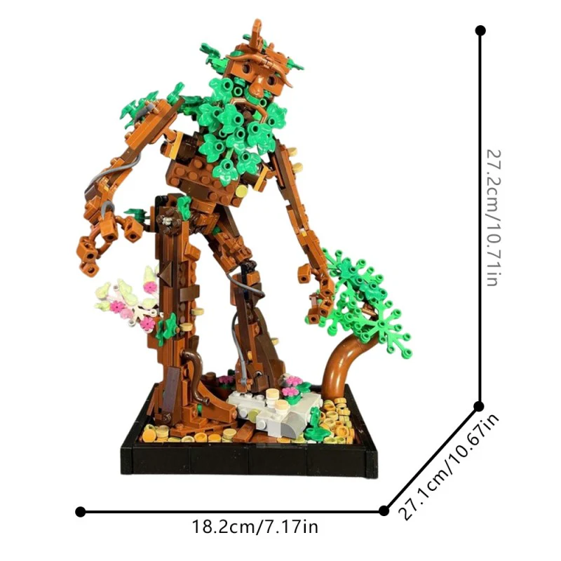 (Gobricks version) 621pcs MOC-219648 Treebeard - LOTR - Image 7