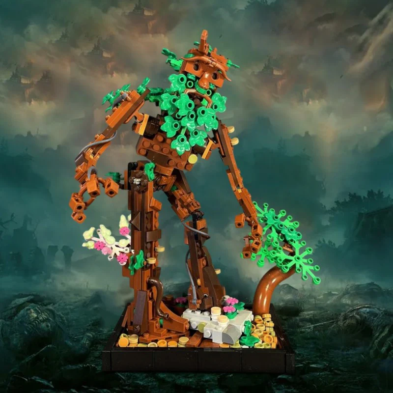 (Gobricks version) 621pcs MOC-219648 Treebeard - LOTR - Image 9
