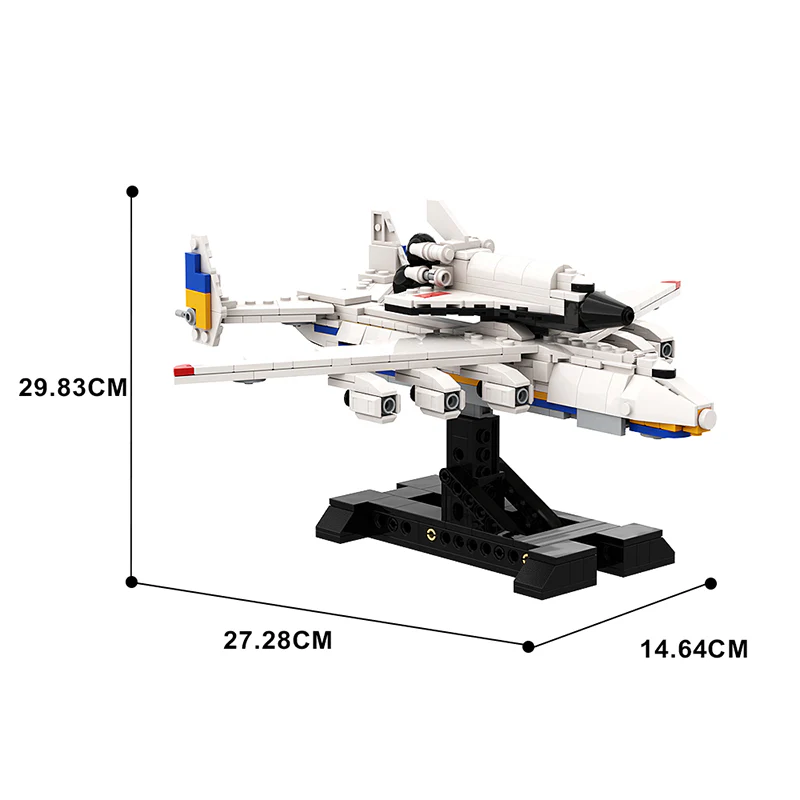 (Gobricks version) 635 pcs MOC-107147 Antonov AN-225 “Mriya" - Image 3