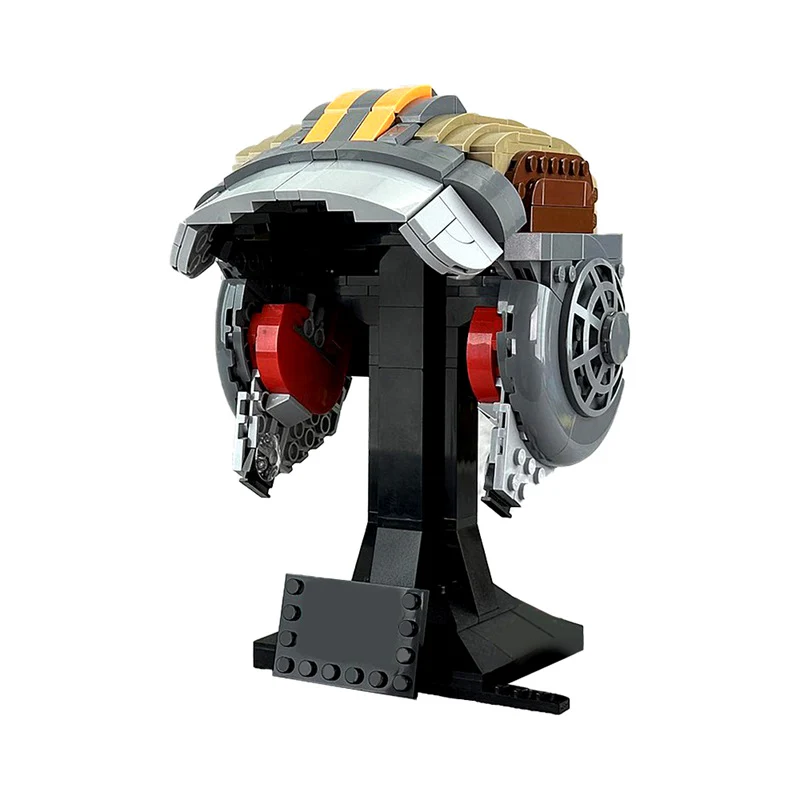 (Gobricks version) 637PCS MOC-176841 Bad Batch Helmet - OMEGA - Image 2