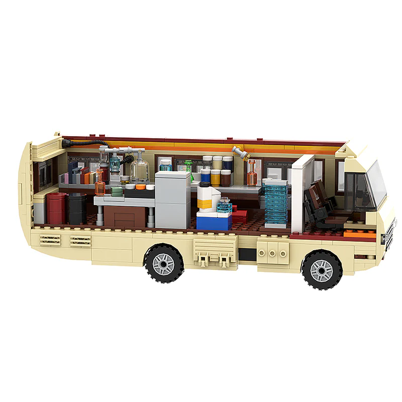 (Gobricks version) 644pcs MOC-20606 Breaking Bad RV - Image 10