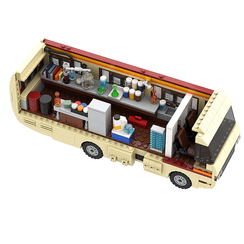 (Gobricks version) 644pcs MOC-20606 Breaking Bad RV - Image 11