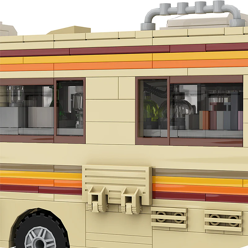 (Gobricks version) 644pcs MOC-20606 Breaking Bad RV - Image 14