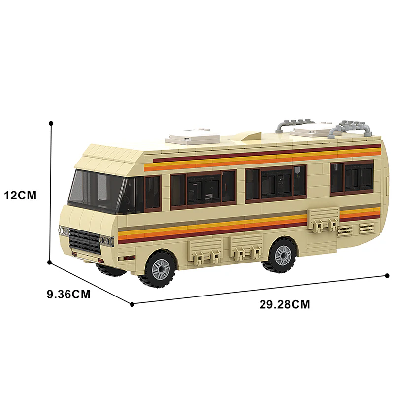 (Gobricks version) 644pcs MOC-20606 Breaking Bad RV - Image 15