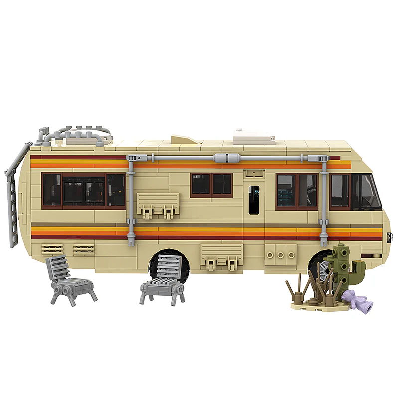 (Gobricks version) 644pcs MOC-20606 Breaking Bad RV - Image 8