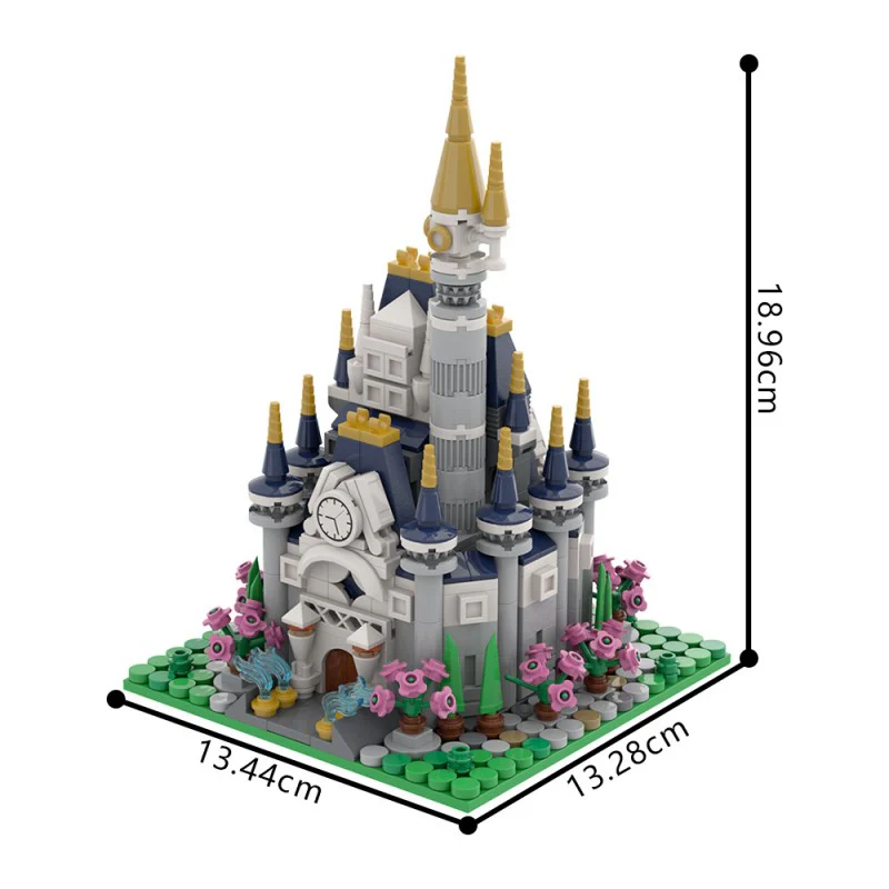 (Gobricks version) 647pcs MOC Fantasy Castle - Image 6