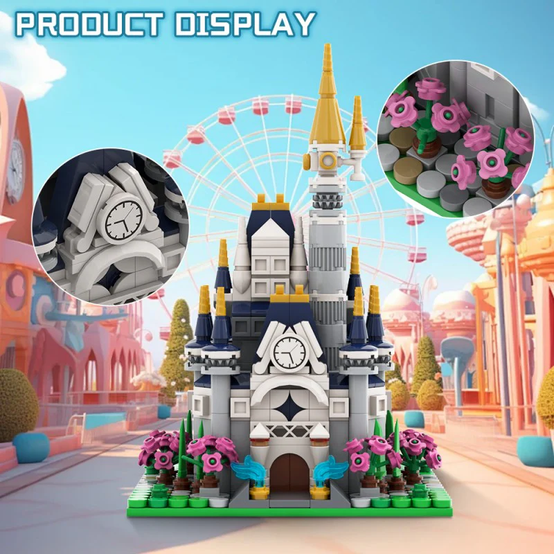 (Gobricks version) 647pcs MOC Fantasy Castle - Image 8