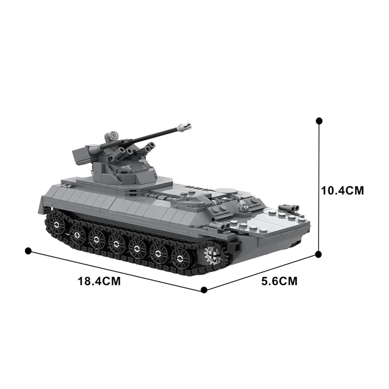 (Gobricks version) 649PCS MOC-149879 MT LB 6MB IFV - Image 5