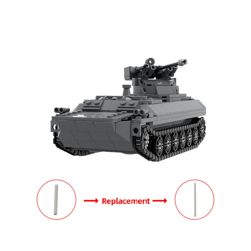 (Gobricks version) 649PCS MOC-149879 MT LB 6MB IFV - Image 6