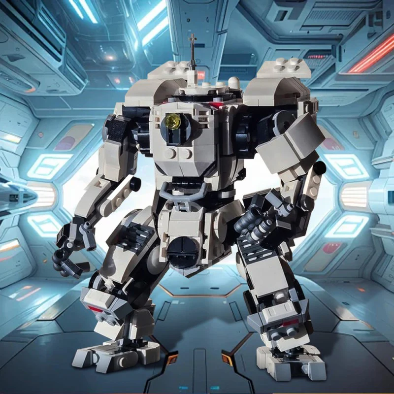 (Gobricks version) 649pcs MOC-216787 Bison Titan from Titanfall 2 Concept Art - Image 10