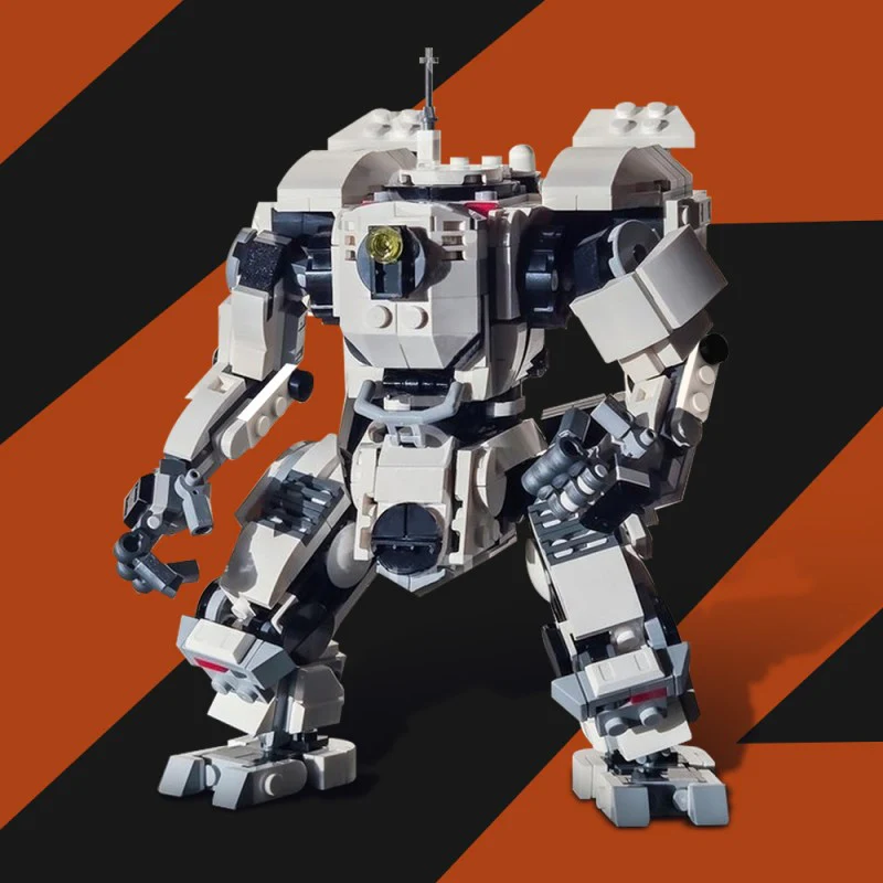 (Gobricks version) 649pcs MOC-216787 Bison Titan from Titanfall 2 Concept Art - Image 7