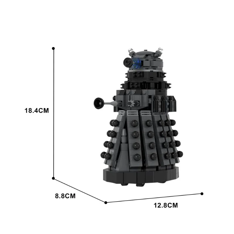 (Gobricks version) 658 pcs MOC-22071 Dalek - Image 4