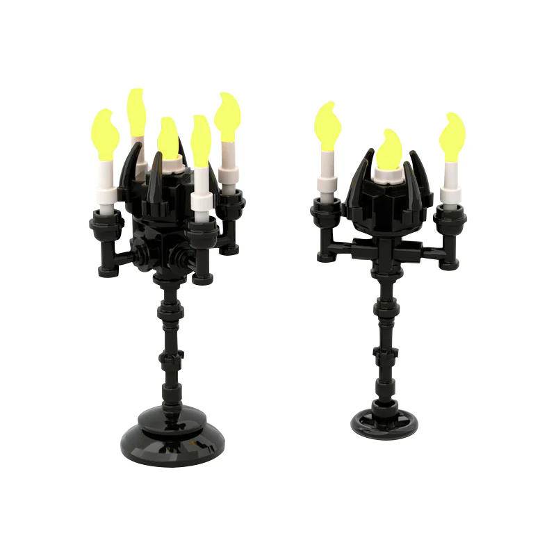 (Gobricks version) 65PCS MOC-137300 Candle Holder - Image 2