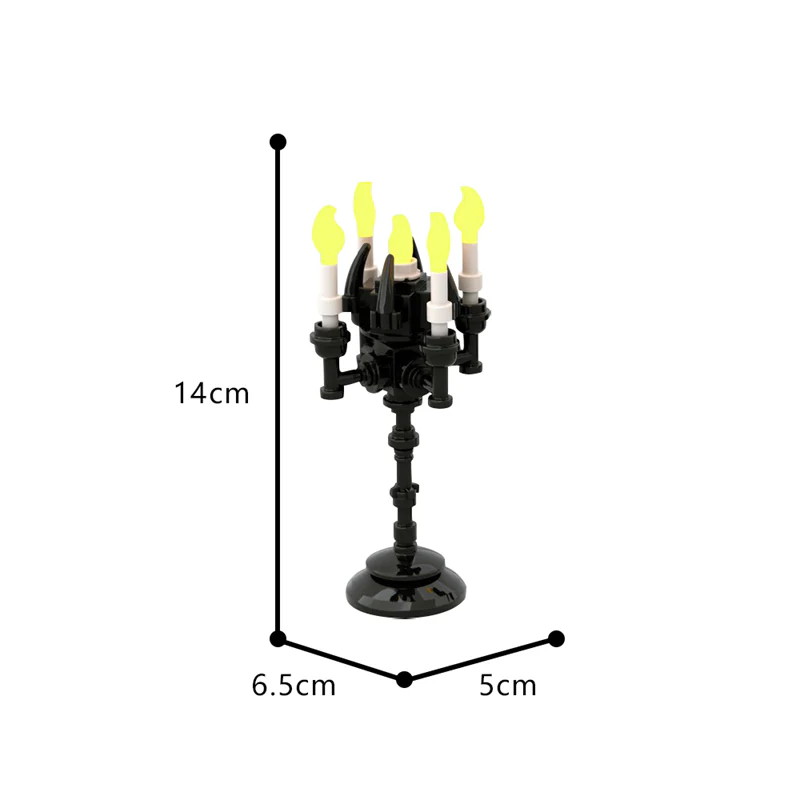 (Gobricks version) 65PCS MOC-137300 Candle Holder - Image 3
