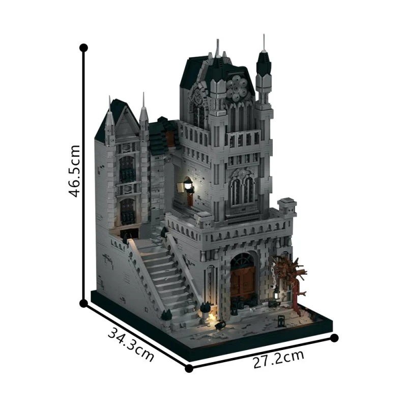 (Gobricks version) 6617pcs MOC-155744 The streets of Yharnam - Image 4