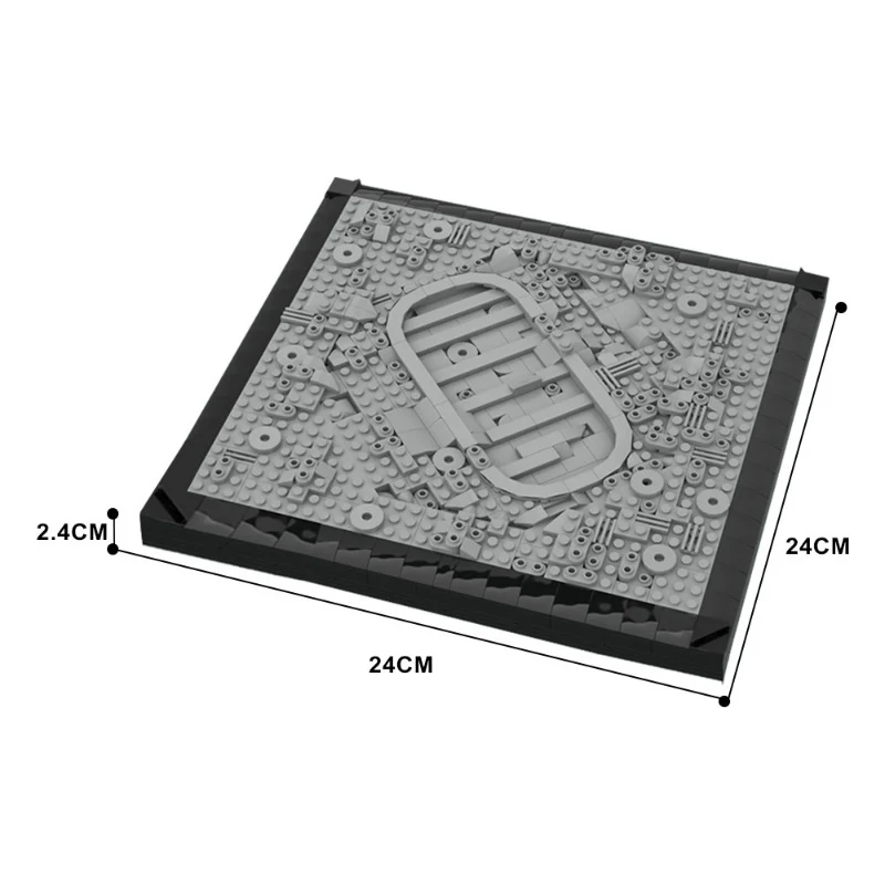(Gobricks version) 665 pcs MOC-134134 Footprint on the Moon - Image 4