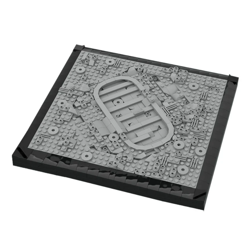(Gobricks version) 665 pcs MOC-134134 Footprint on the Moon - Image 5
