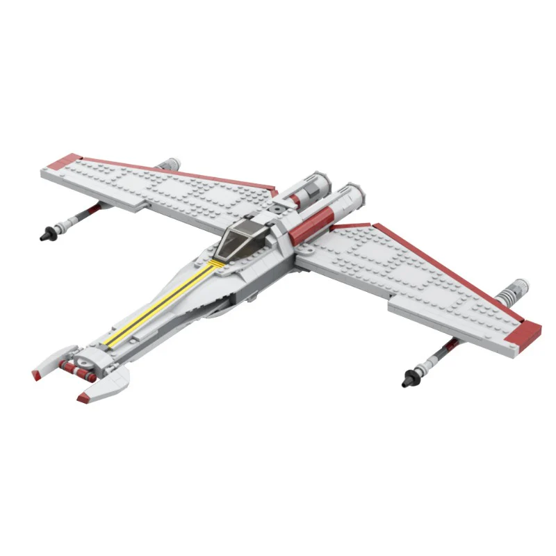 (Gobricks version) 665 pcs MOC-47427 Republic Striker-Class Starfighter - Image 2