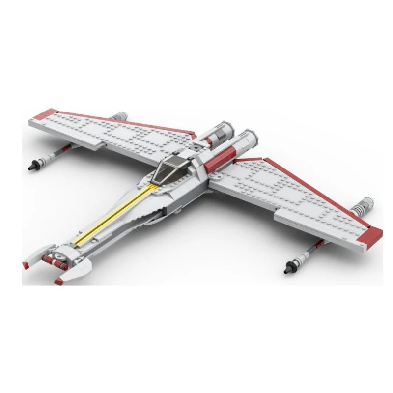 (Gobricks version) 665 pcs MOC-47427 Republic Striker-Class Starfighter - Image 3