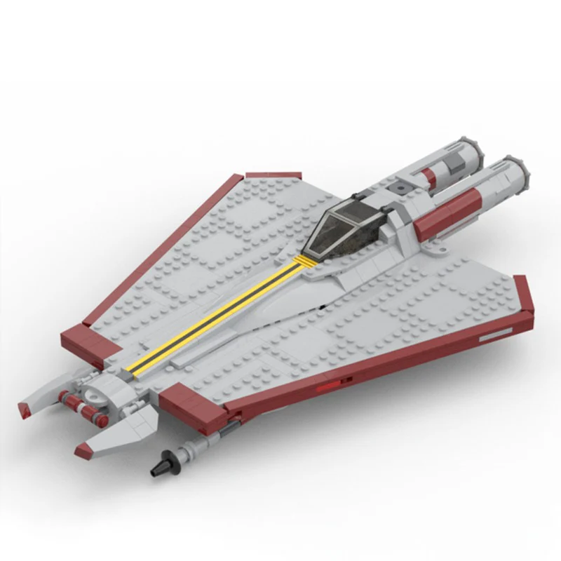 (Gobricks version) 665 pcs MOC-47427 Republic Striker-Class Starfighter - Image 5