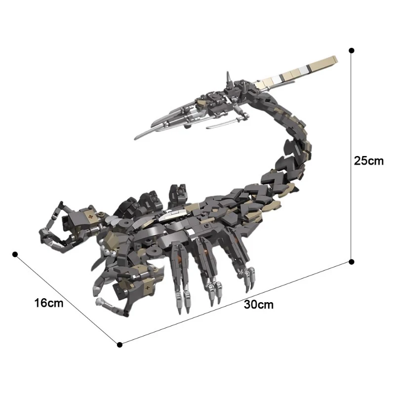 (Gobricks version) 665PCS MOC-174421 Scorponok - Image 3