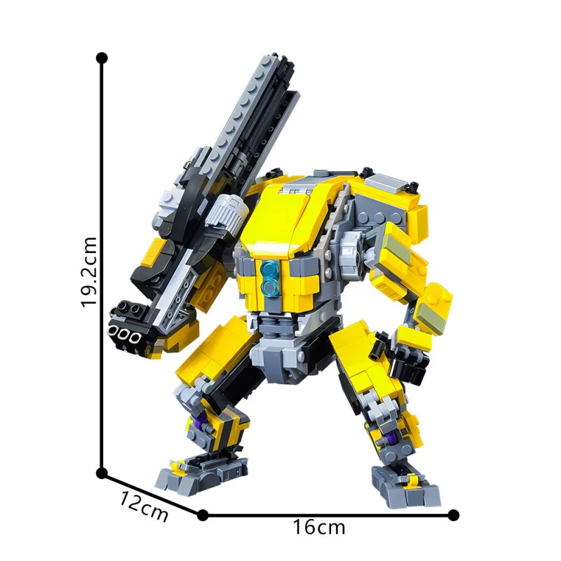 (Gobricks version) 665pcs MOC-207291 Legion Prime Titan from Titanfall 2 - Image 3