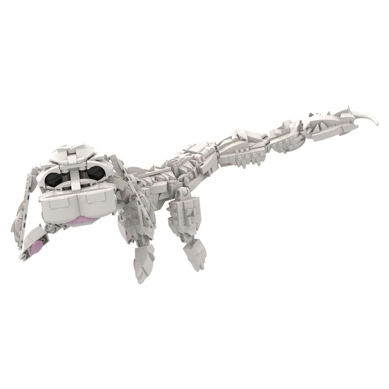 (Gobricks version) 665pcs MOC Great Demon Realm Falkor Dragon - Image 5