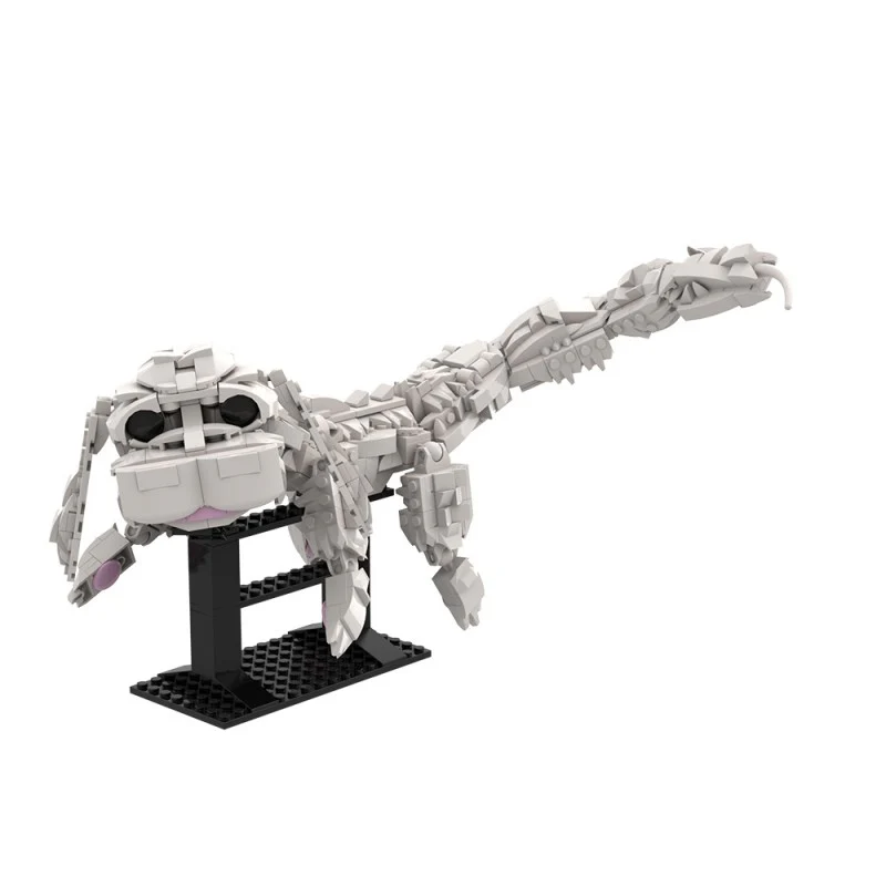 (Gobricks version) 665pcs MOC Great Demon Realm Falkor Dragon - Image 7