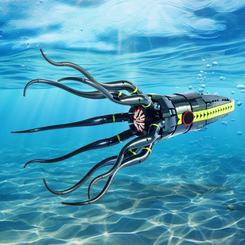 (Gobricks version) 674pcs MOC-220370 Giant Squid - Image 5