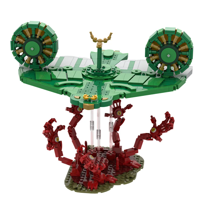 (Gobricks version) 679pcs MOC Zelda - Zonau Wind Wing - Image 2
