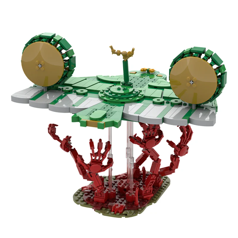 (Gobricks version) 679pcs MOC Zelda - Zonau Wind Wing - Image 4