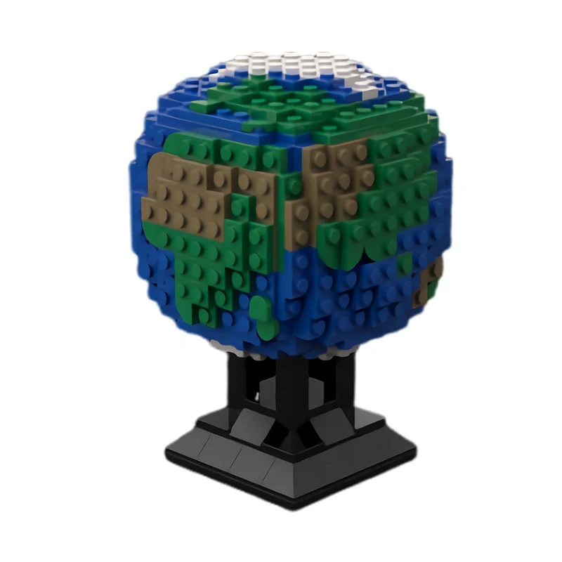 (Gobricks version) 682pcs MOC Earths Layers LEGO Compatible - Image 3